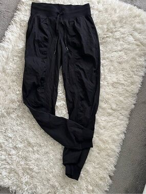 Lululemon Dance Studio Jogger black size 4 ribbed waistband